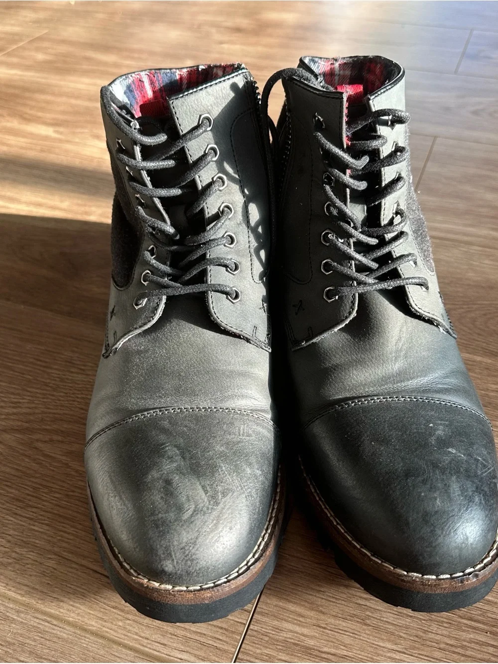 Flag & Anthem Edgemont Men’s Size 11 Black Lace Up Boots